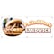 Signmission Pulled Pork Sandwich Banner Heavy Duty 13 Oz Vinyl with Grommets B-72 Pulled Pork Sandwich - alternate 1